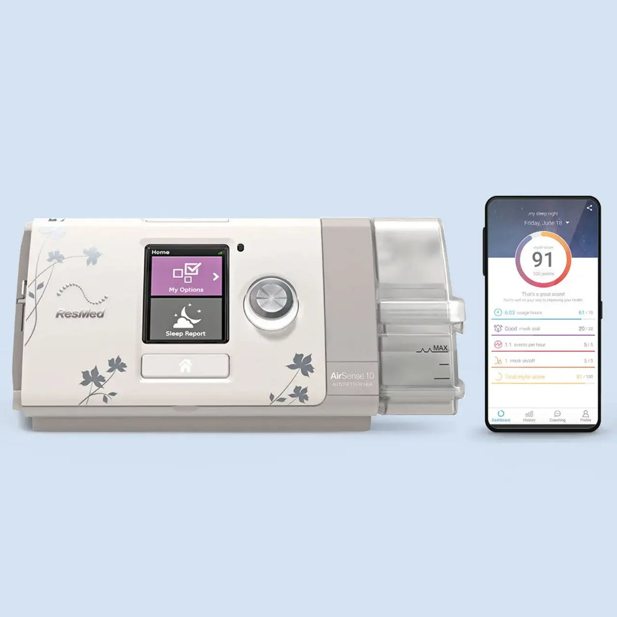 ResMed AirSense 10 AutoSet for Her CPAP Machine – 4G